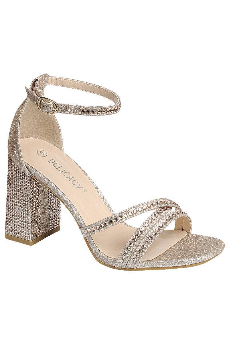 VENICE Medium Block Heel Party Shoes