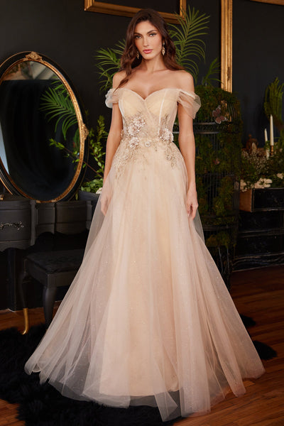 Layered Tulle Gown