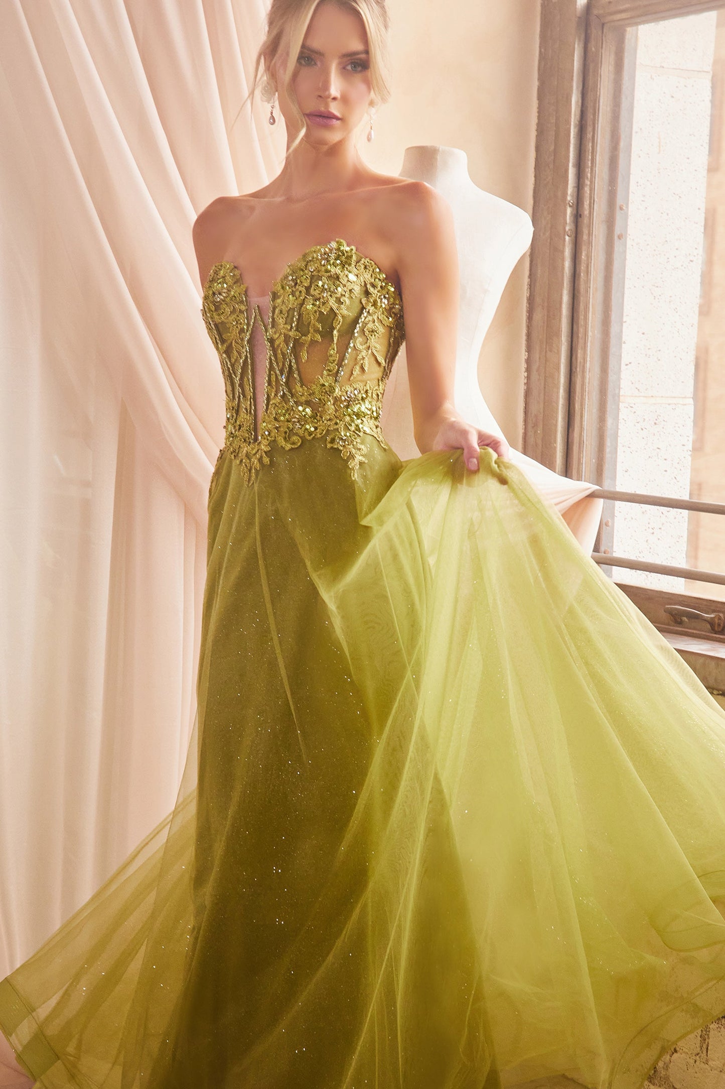 CDpuff-sleeve-beaded-tulle-gown-cd830