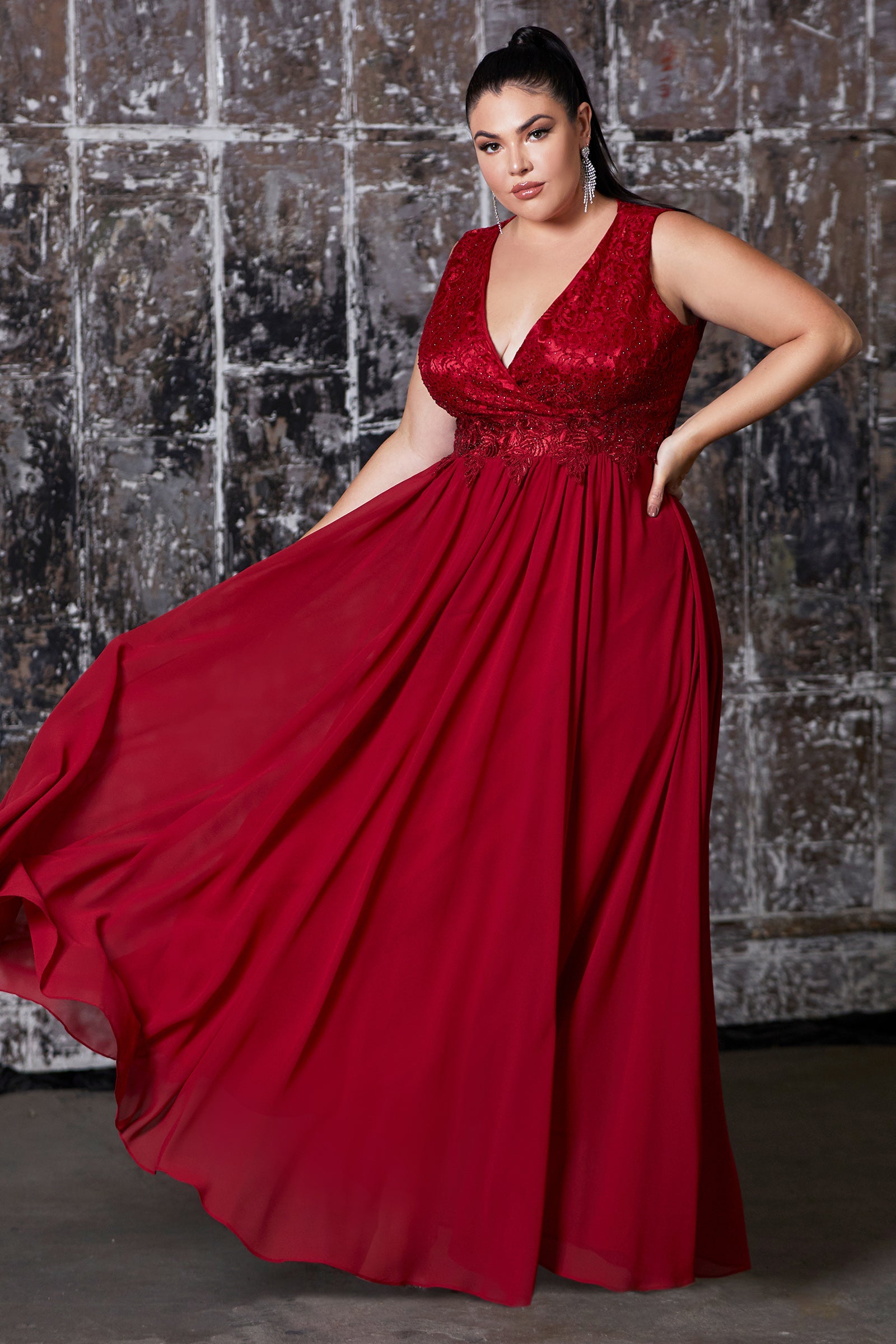 CDlace-bodice-chiffon-dress-S7201 SIVORY COLLECTION CDlace-bodice-chiffon-dress-S7201 SIVORY COLLECTION