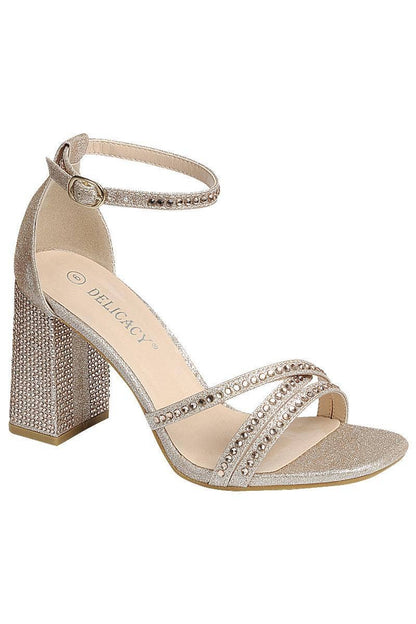 VENICE Medium Block Heel Party Shoes