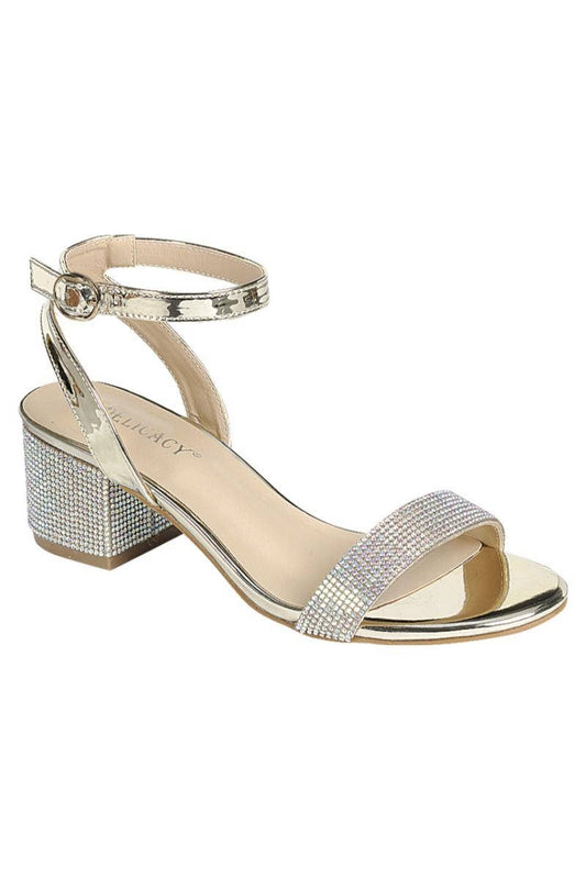 NATALI Low Heel Evening Dress Shoes