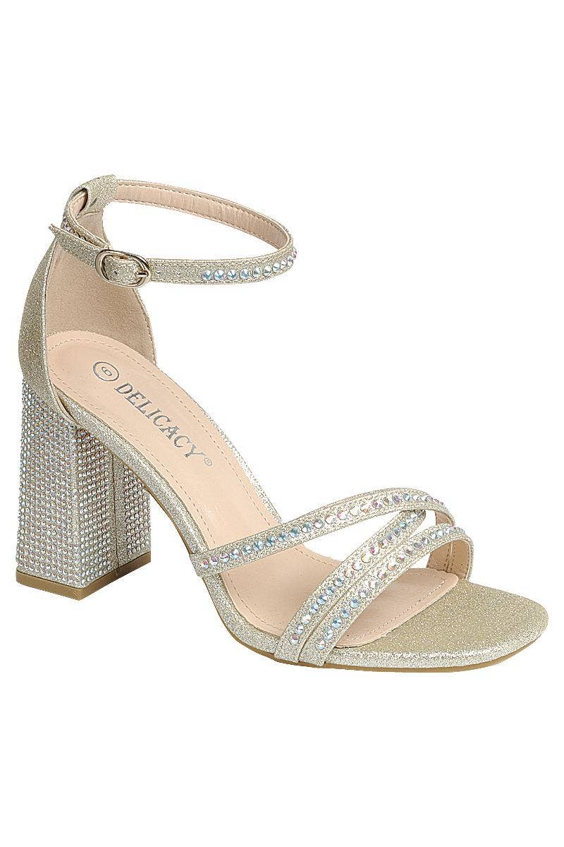 VENICE Medium Block Heel Party Shoes