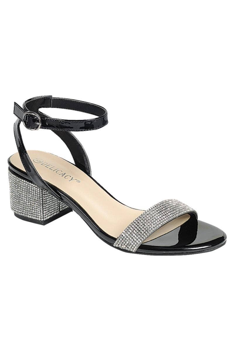 NATALI Low Heel Evening Dress Shoes