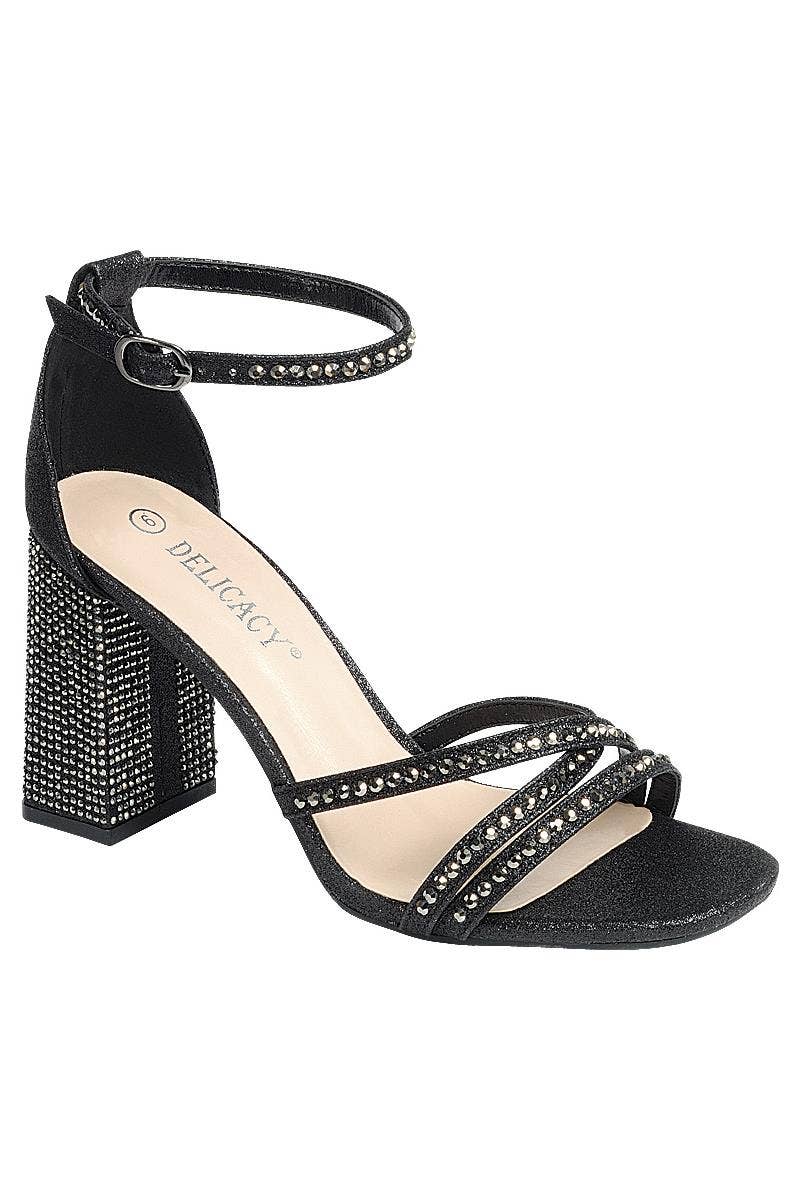 VENICE Medium Block Heel Party Shoes