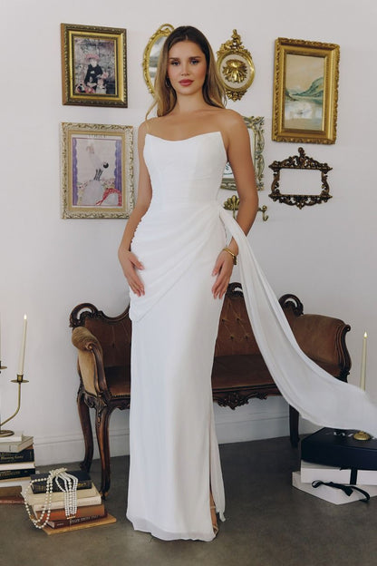 Strapless Mermaid Bridal Gown - T726W