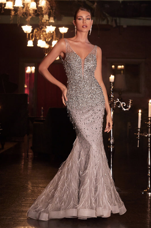 CDfit-and-flare-beaded-feather-mermaid-gown-b718