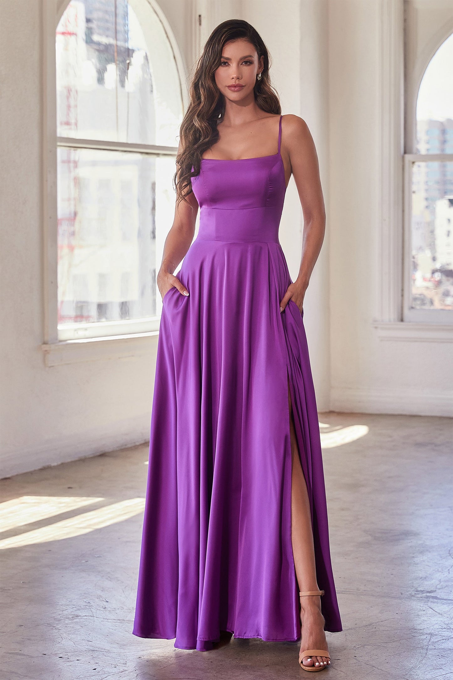 CDsatin-a-line-spaghetti-straps-gown-b8402