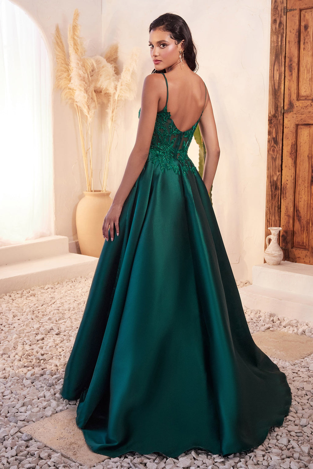 CDsheer-lace-embellished-ball-gown-c145 SIVORY COLLECTION CDsheer-lace-embellished-ball-gown-c145 SIVORY COLLECTION