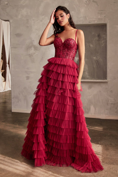 CDtiered-ruffle-corset-bodice-a-line-gown-cb143