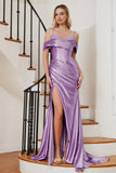 Soft Satin Fitted Bustier Gown CC2197