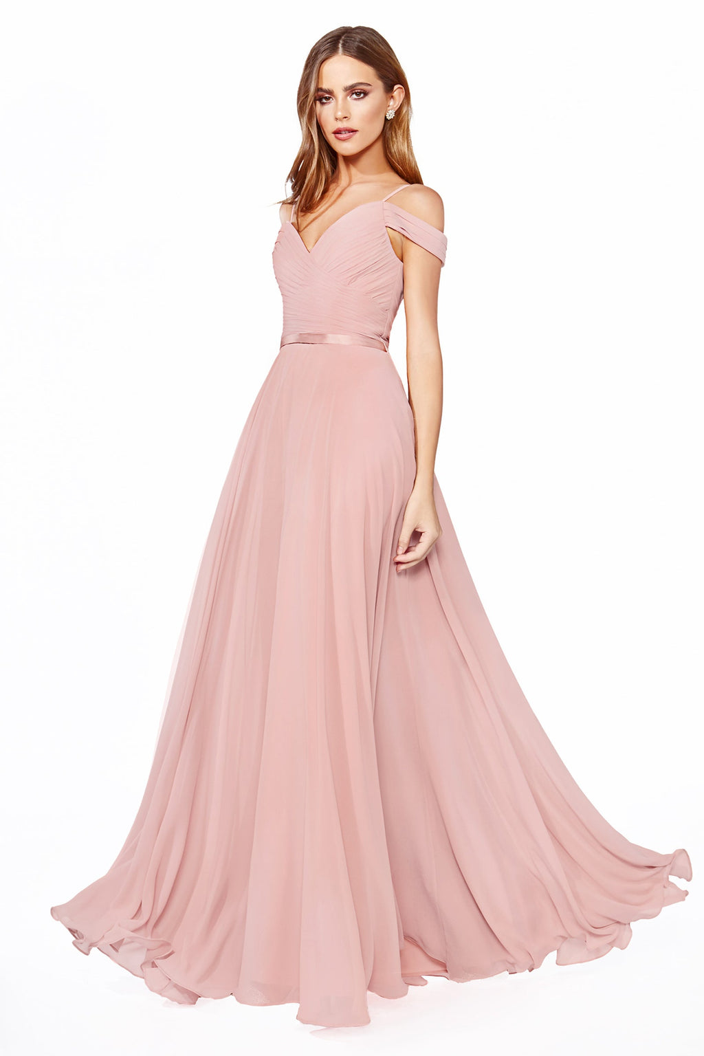 CDlong-chiffon-cold-shoulder-dress-cd0156