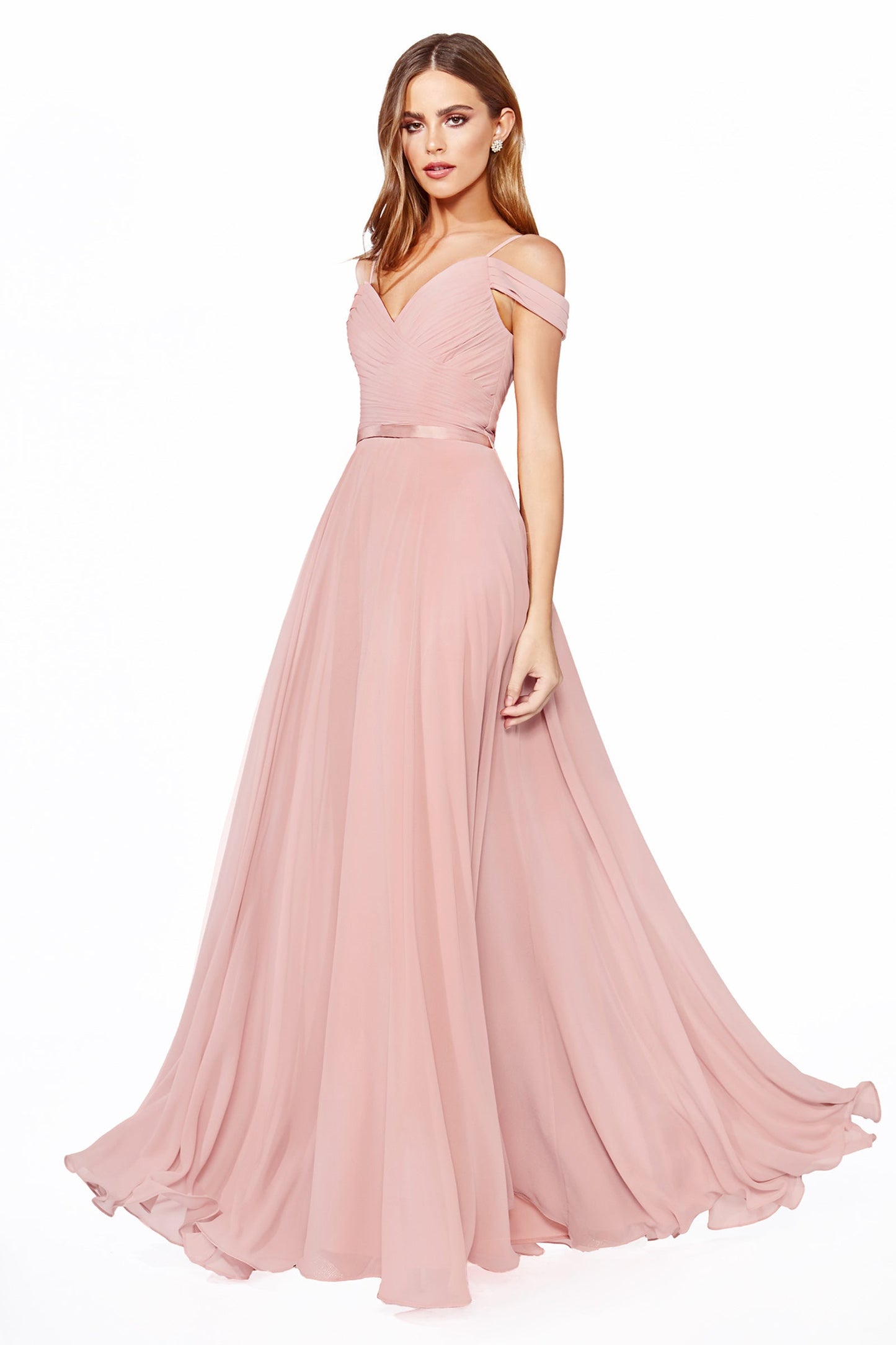 CDlong-chiffon-cold-shoulder-dress-cd0156