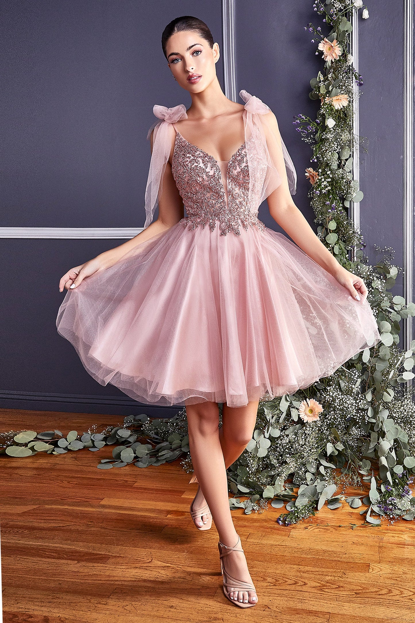 CDembellished-fitted-bodice-short-a-line-dress-cd0174