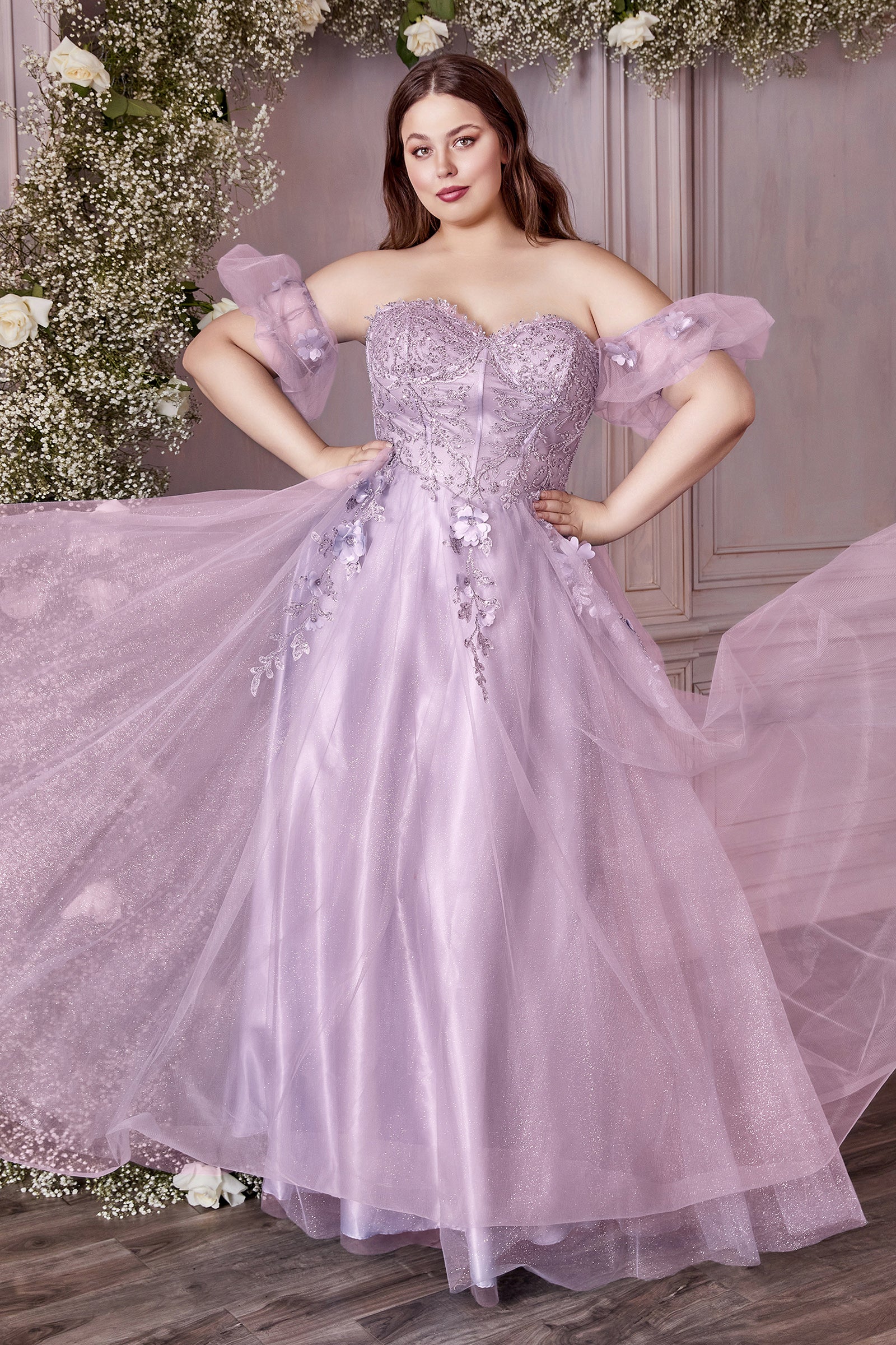 CDcorset-cap-sleeves-a-line-dress-cd0191