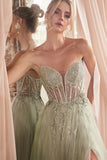 CDbeaded-embellished-bodice-a-line-dress-cd0230