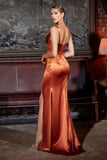 CDlong-gathered-satin-corset-gown-cd231