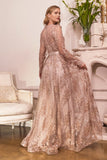 CDembellished-long-sleeve-a-line-gown-cd233