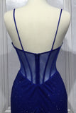 CDrhinestone-mesh-fitted-corset-slit-gown-cd267