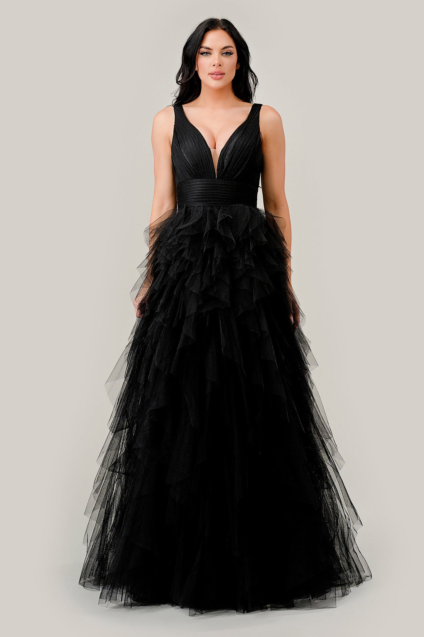 CDlayered-tiered-tulle-a-line-dress-cd347