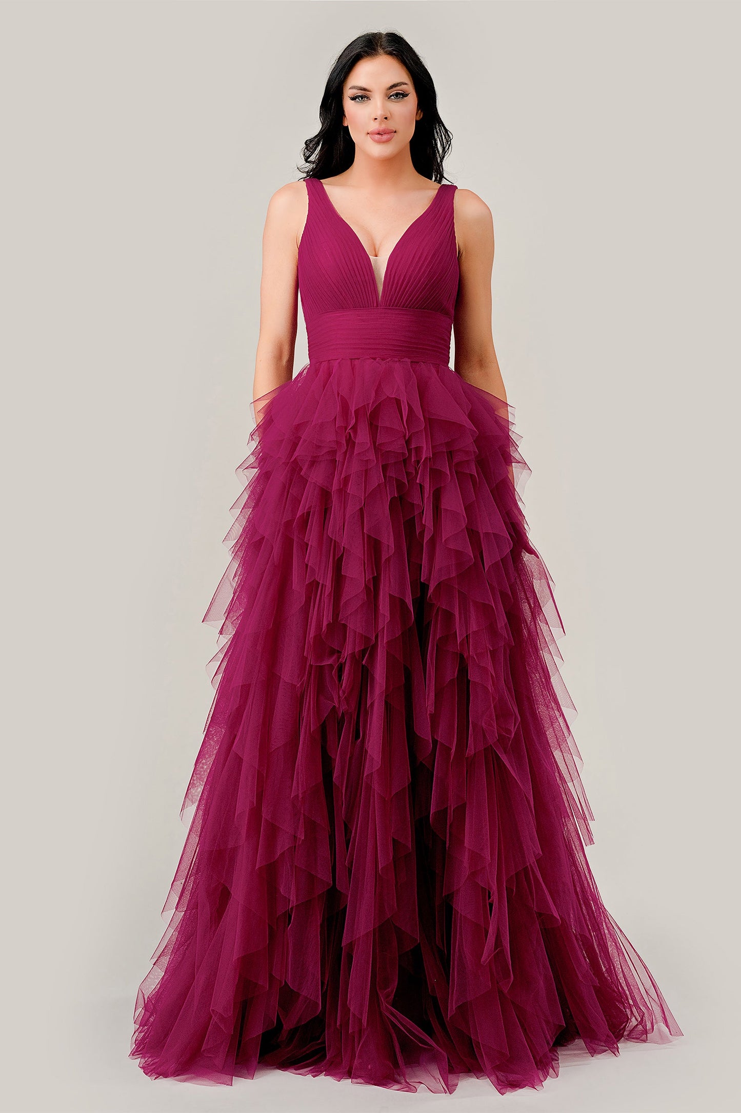 CDlayered-tiered-tulle-a-line-dress-cd347