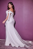 CDcowl-neckline-fitted-long-dress-cd944w
