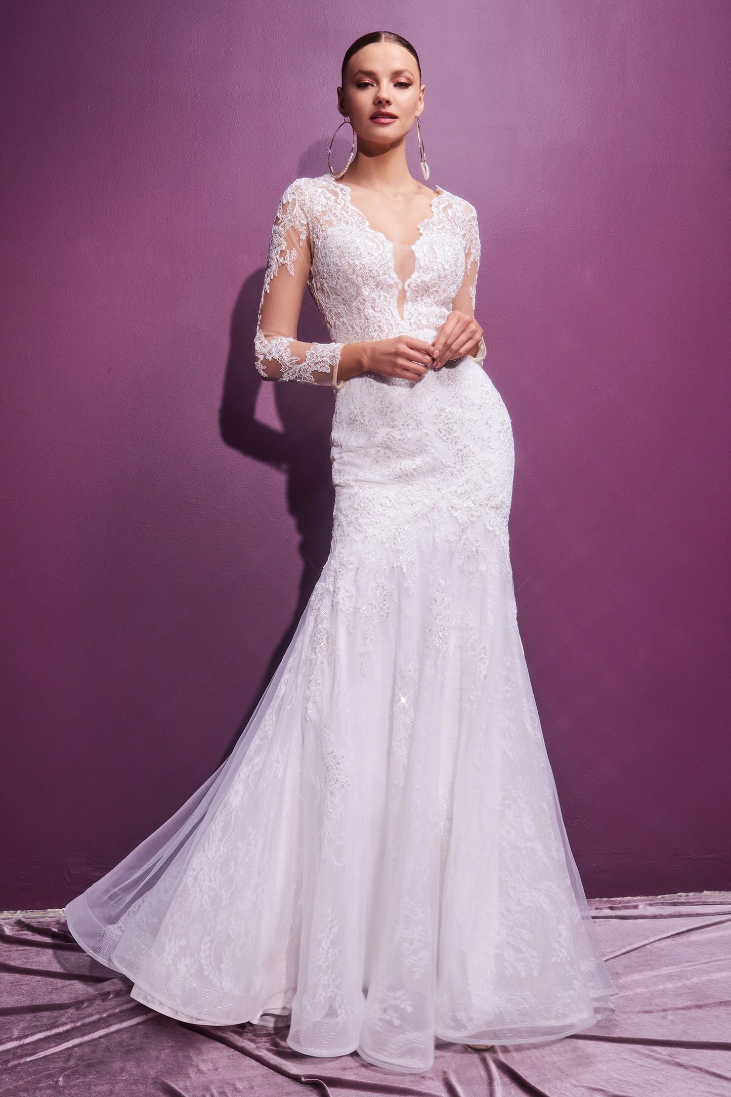 CDlong-sleeve-lace-open-back-bridal-gown-cd951w