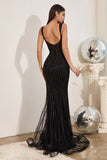 Beaded Sweetheart Fitted Dress CD990