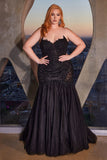 CDlace-and-tulle-mermaid-strapless-dress-cds482c