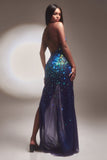 CDbeaded-sexy-fitted-slit-gown-h097