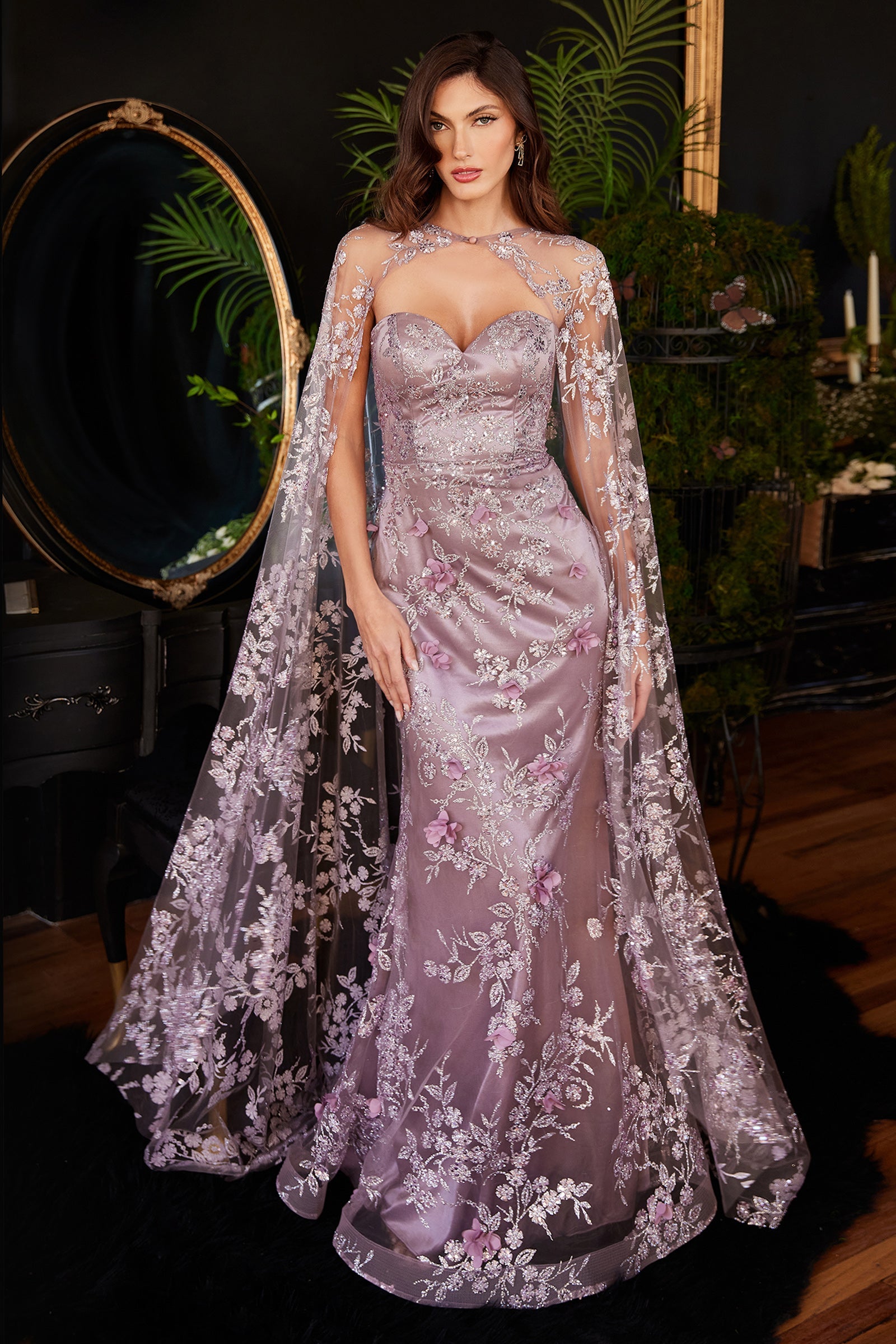 CDlace-cape-fitted-gown-j834