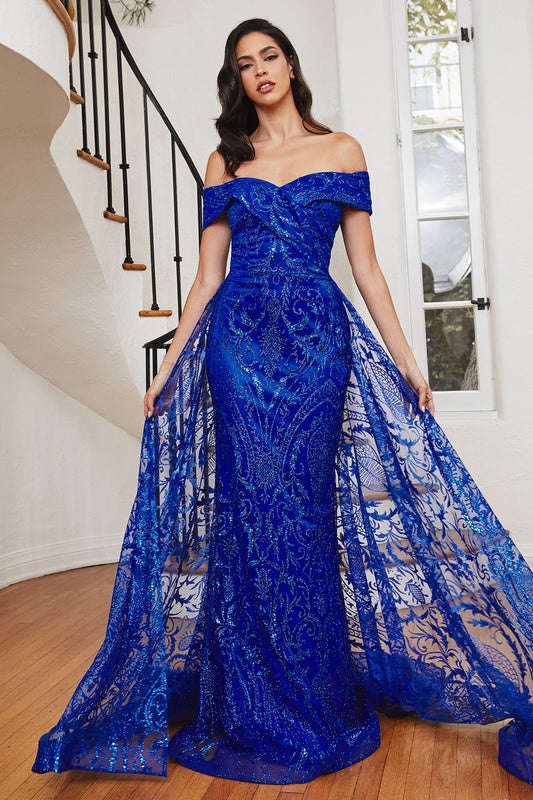 CDlace-appliques-off-shoulder-overskirt-gown-j836
