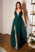 CDdeep-v-neck-long-tulle-gown-se005