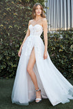 CDapplique-strapless-tulle-gown-with-slit-cb065w