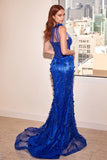 CDfitted-one-shoulder-sequin-corset-bodice-gown-cb081