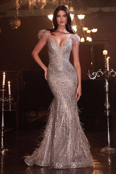 CDsequin-plunging-neckline-fitted-gown-cb088